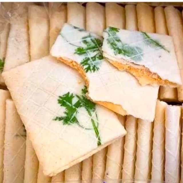 [Mã 156FMCGSALE hoàn 8% đơn 500K] 500g Bánh kẹp ngò nhân bơ đậu phộng🥜 | BigBuy360 - bigbuy360.vn