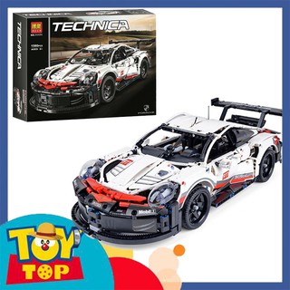 Đồ chơi lắp ráp ô tô thể thao đua ghép Technic siêu xe Porsche 911 xếp hình bla 11171 / Leji 91006 / No. 011