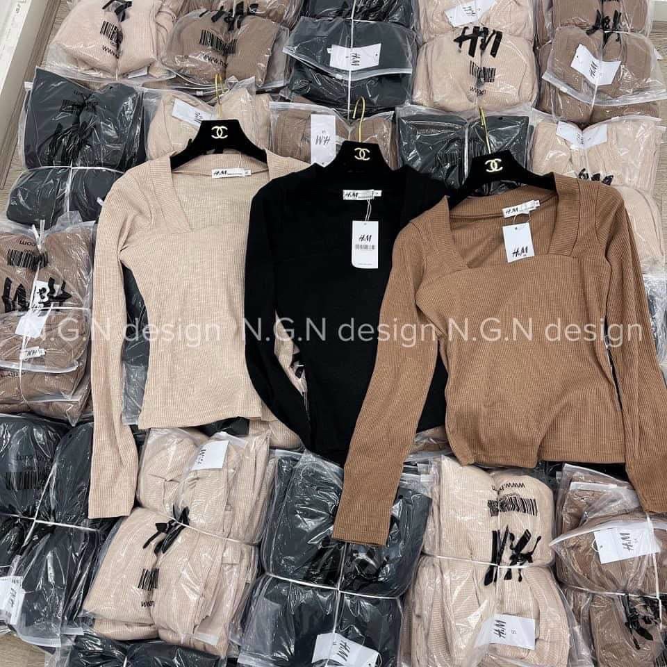 Áo len nữ dài tay cổ vuông phong cách hàn quốc,chất liệu len tăm co dãn,thoải mái,ôm body tôn dáng và mầu sắc sang trọng | BigBuy360 - bigbuy360.vn