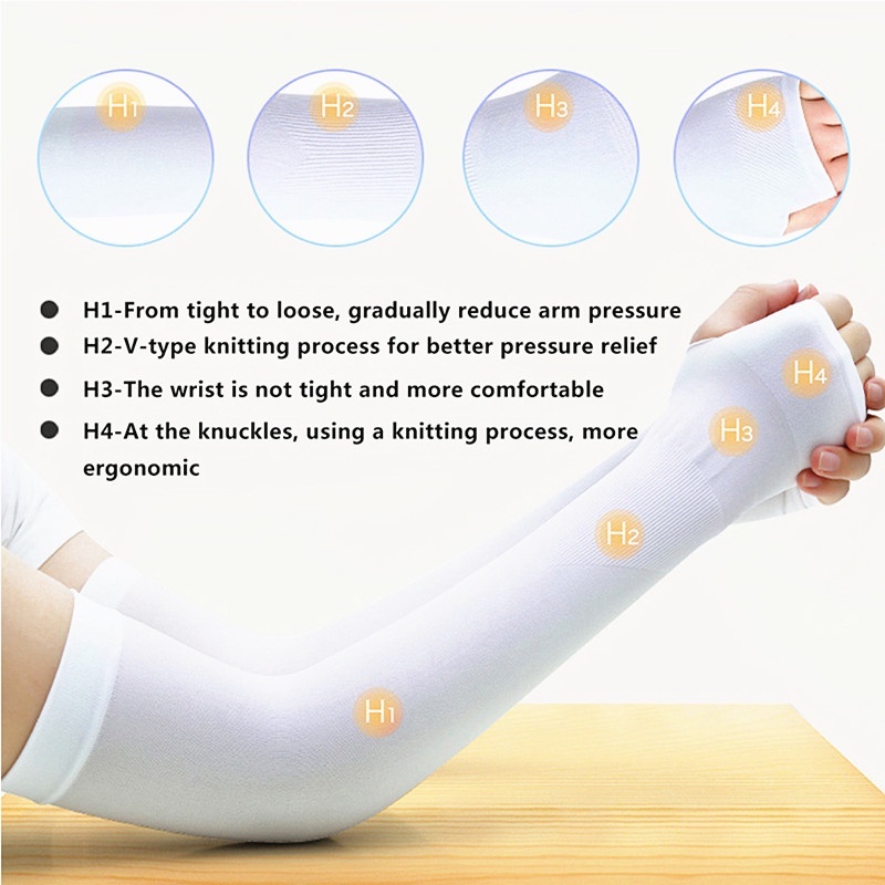 Găng Cánh Tay Thể Thao Chống Nắng Tia UV Sự Bảo Vệ