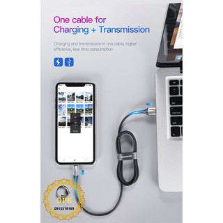 Cáp sạc và truyền dữ liệu tốc độ cao Baseus Horizontal Data Lightning cho iPhone/ iPad ( 2.4A, Indicator Lamp, Fast Char