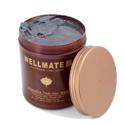 Ủ Tóc Bóng Mượt Wellmate Vegetative Peat Hair Mask - 1000ml