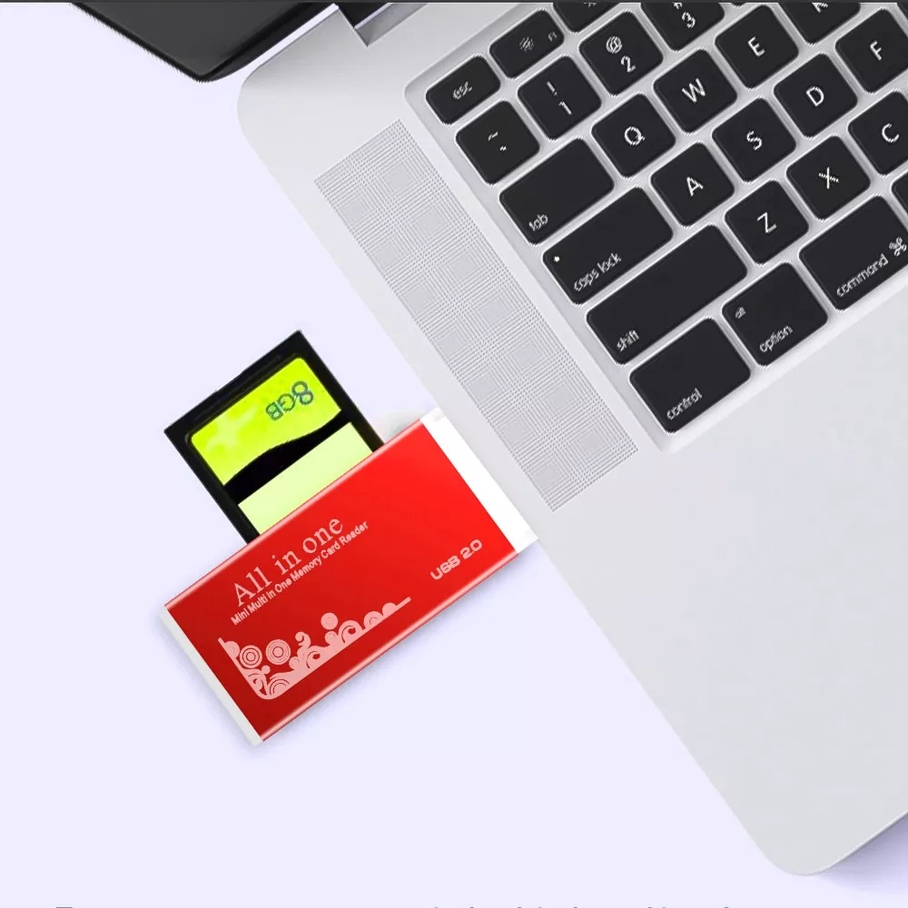 Đầu đọc thẻ nhớ micro SD tốc độ cao, vỏ nhôm siêu nhẹ chuẩn USB 2.0