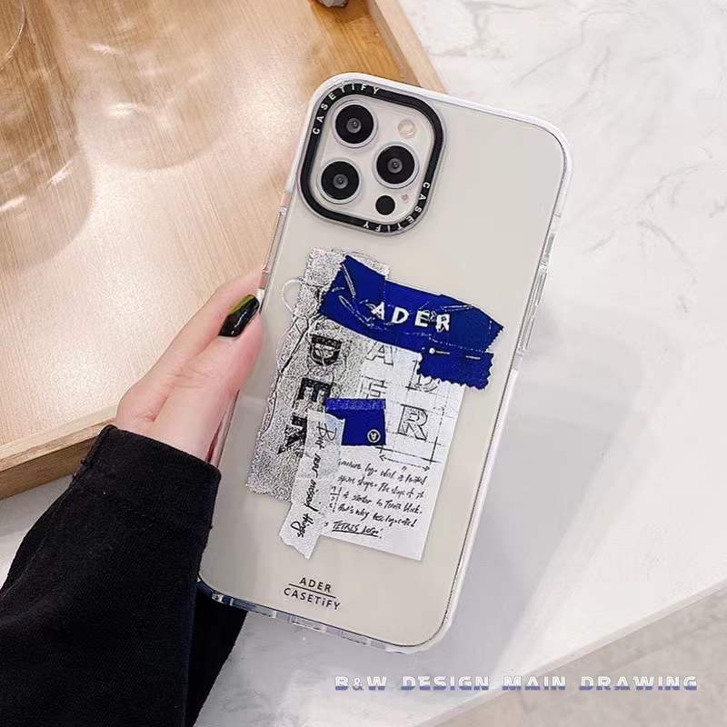 Thời Trang Ốp Điện Thoại Mềm Chống Sốc In Nhãn Đơn Giản Cho iphone 15 pro max 14 13 12 11 pro
