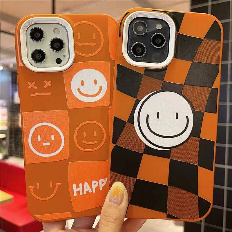 Smiley Face Iphone13 Phone Case 12pro Apple 11 Drop-Resistant XR Soft X Female 14 Soft 7/8Plus Silicone Xsmax xwhj