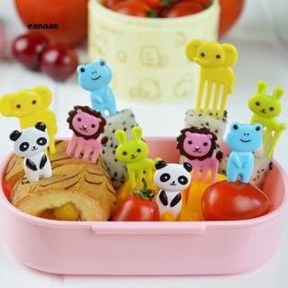 Set 10 nĩa nhựa ăn trái cây