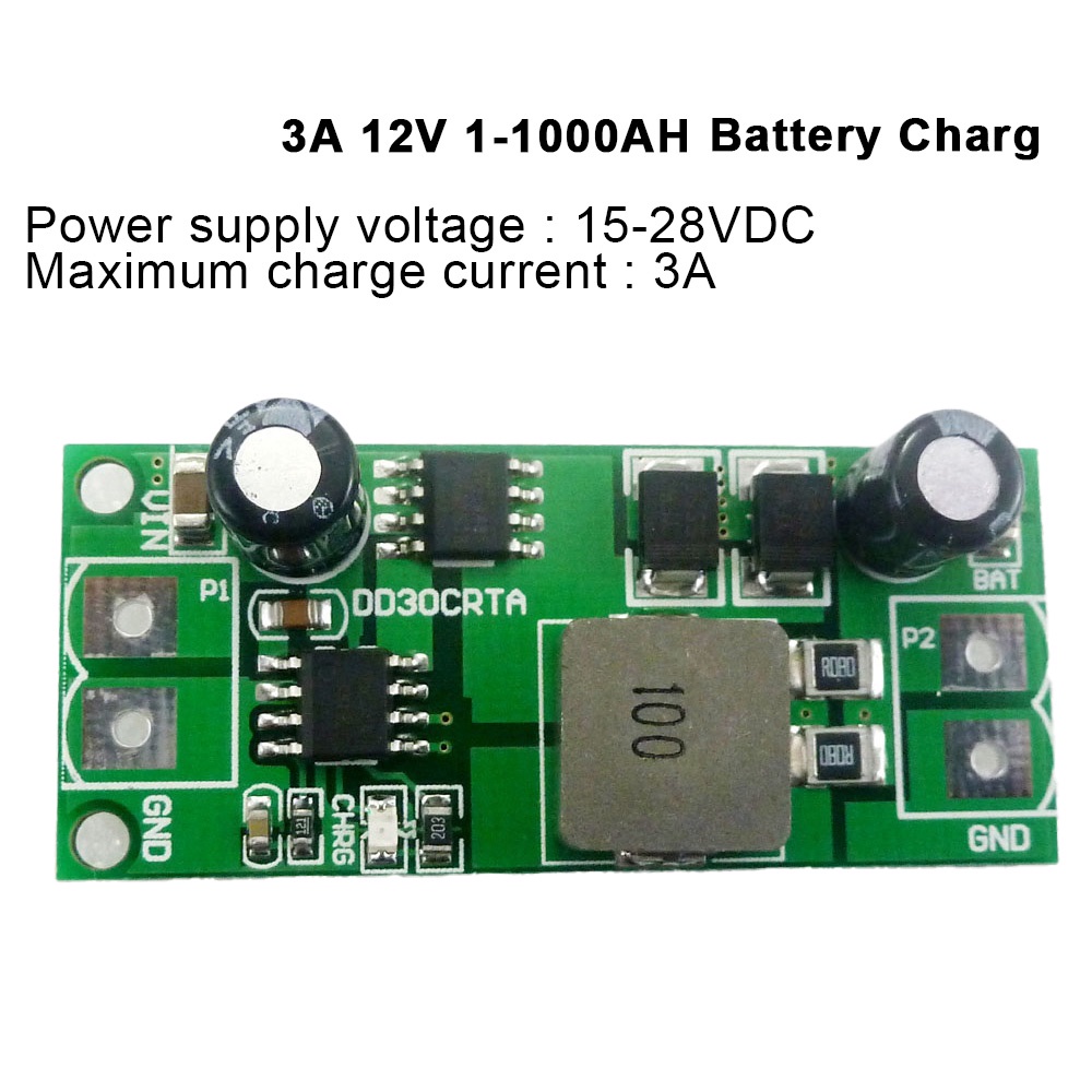 Mô Đun Sạc Pin Mới 3A 12V 1-1000AH Với Thiết Bị Đầu Cuối