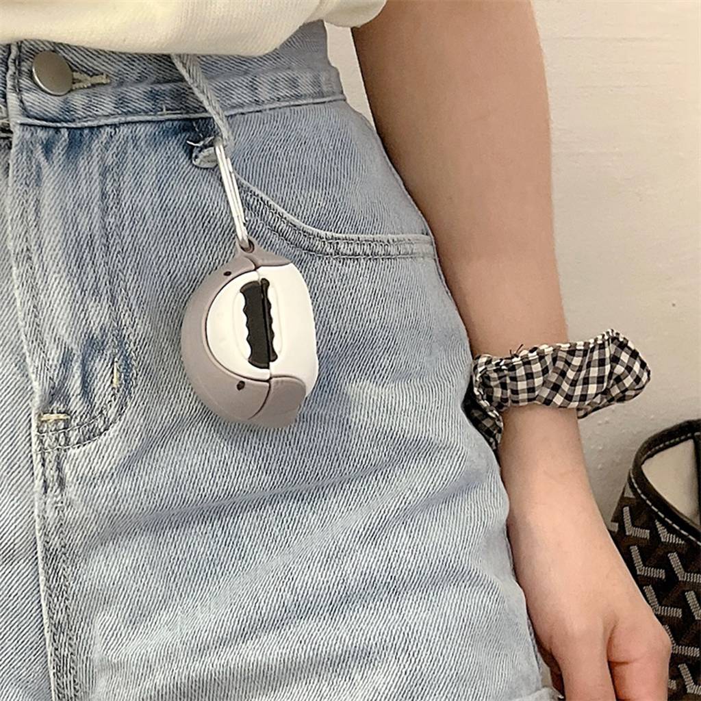 Vỏ Bảo Vệ Hộp Sạc Tai nghe không dây Samsung Galaxy Buds 2 / Live / Pro Bằng Silicon Mềm Thân Thiện Với Da Cá Mập