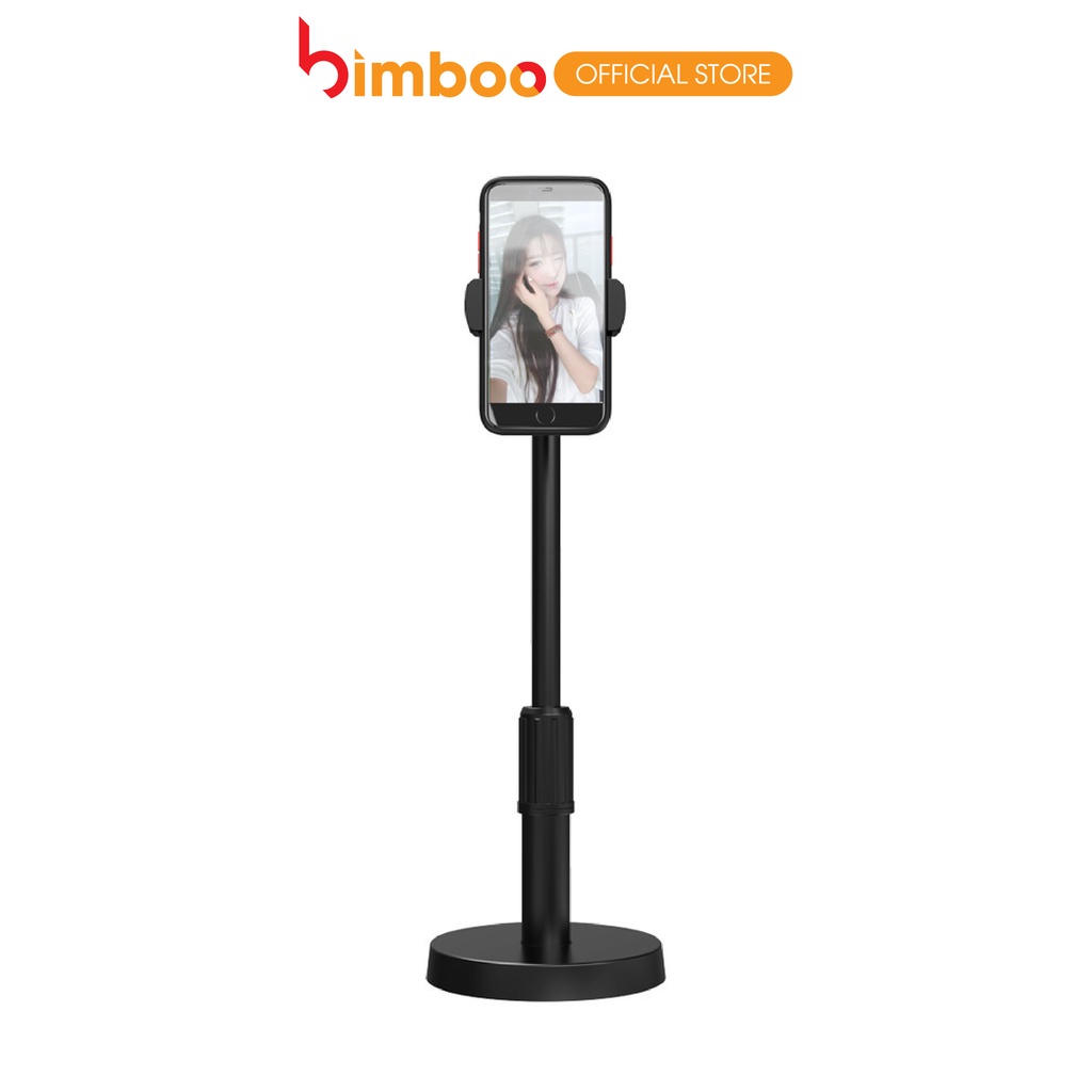 Giá Đỡ Điện Thoại Để Bàn Thông Minh BIMBOO Xoay 360 Độ Livestream, Chụp Ảnh