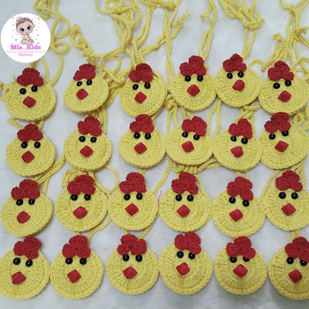 Túi đựng tỏi cho bé trai/ bé gái ❤️Túi len đựng tỏi handmade cho bé sơ sinh❤️
