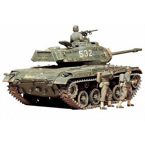 Mô Hình lắp ráp Xe Tăng quân sự Hoa Kỳ 1/35 U.S. M41 Walker Bulldog 35055 Tamiya 4950344995455