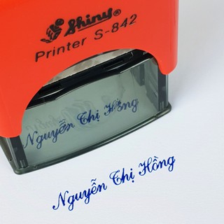 Khắc dấu tên Shiny S842 (khắc tên theo yêu cầu)
