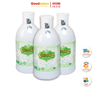 Combo 3 chai tắm gội thảo dược elemis 200ml cho bé