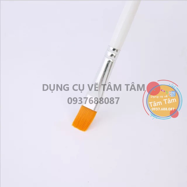 [ TÂM TÂM ]-Bộ cọ Keep Smiling 6 Cây, Bộ cọ Keepsmiling 6 cây A0101-