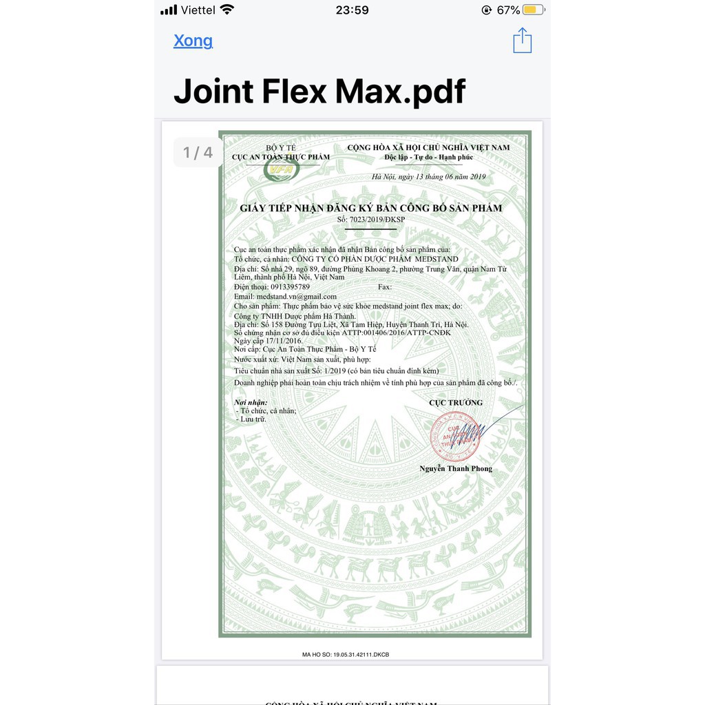 Viên Uống Đau Nhức Xương Khớp Medstand Joint Flex Max- Hộp 50 Viên