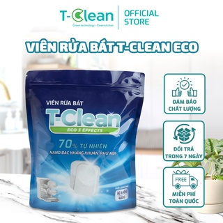 Viên rửa chén TClean - Viên máy rửa bát dành cho máy rửa bát Nano Bạc