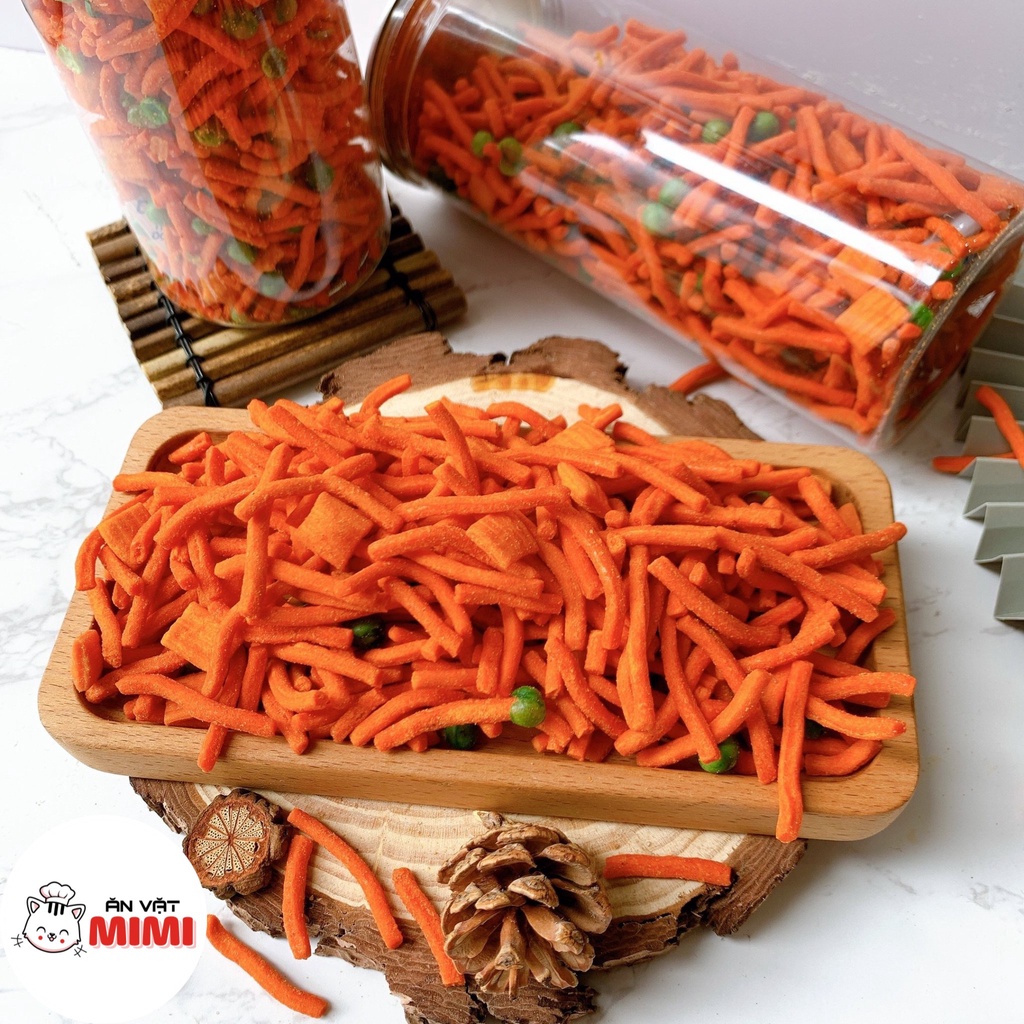 Mix đậu hà lan, bimbim Mimi | Đồ ăn vặt Hà Nội | 300gr