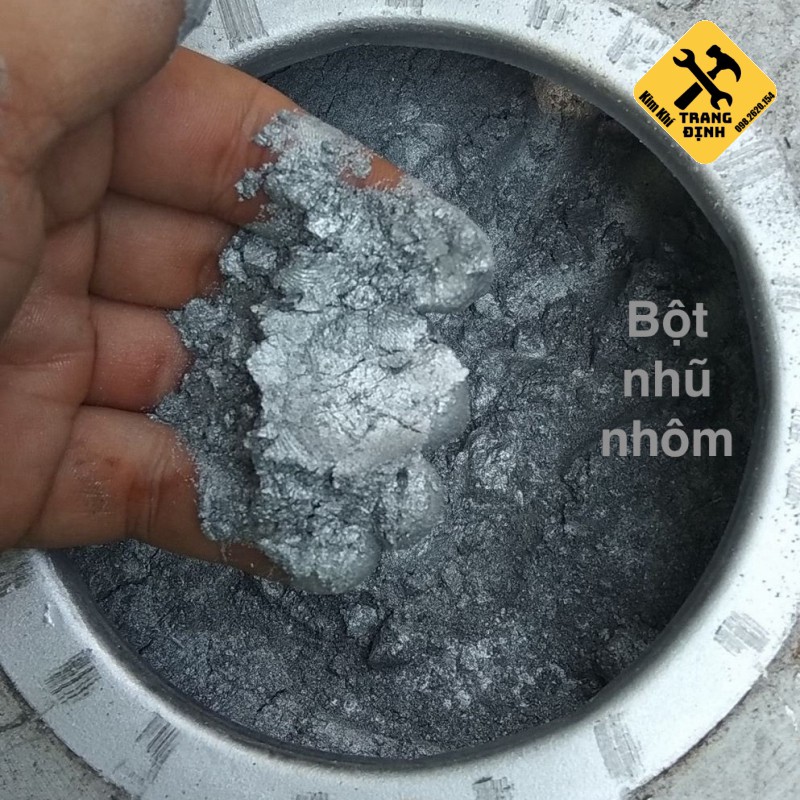 1kg Bột nhũ b.ạc pha sơn (Aluminum Powder)