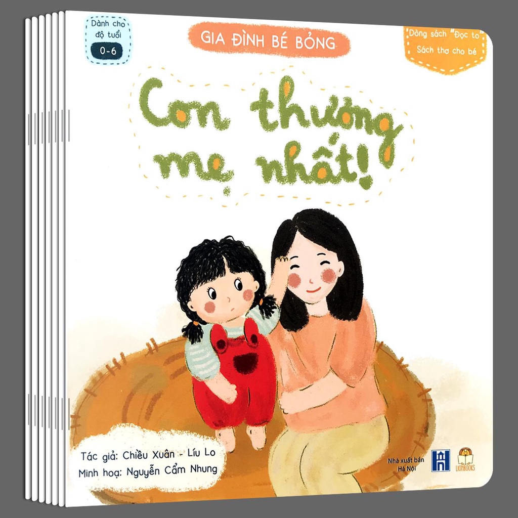Sách Combo Gia đình bé bỏng và Chúng mình cùng nhau
