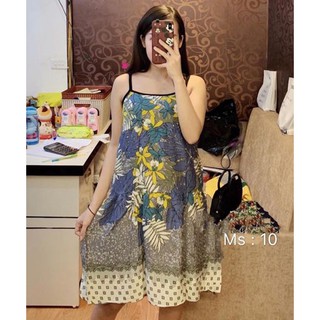Đầm maxi lanh 2 dây (2 màu)