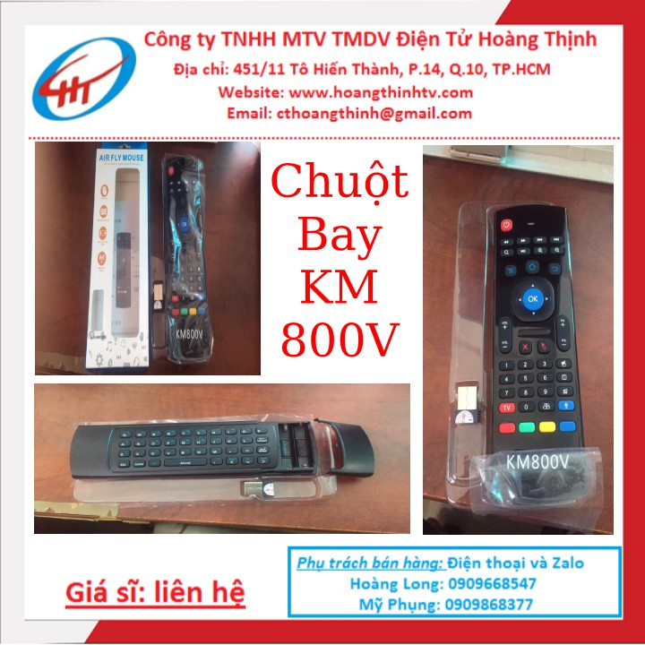 [Mã 11ELSALE hoàn 7% đơn 300K] Chuột bay| Chuột bay KM800 - KM800V