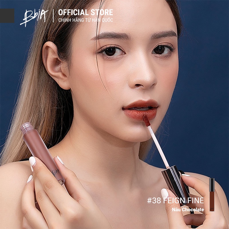 Son kem lì Bbia Last Velvet Lip Tint Version 8 - 38 Feign Fine 5g - Bbia Official Store