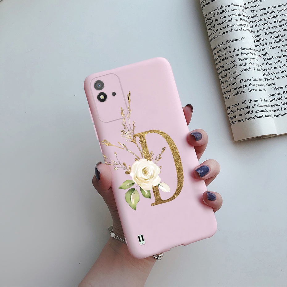 Ốp Điện Thoại Mềm Chống Sốc In Chữ Cho Realme Narzo 50i Casing 2021 Realme Narzo50i 2021