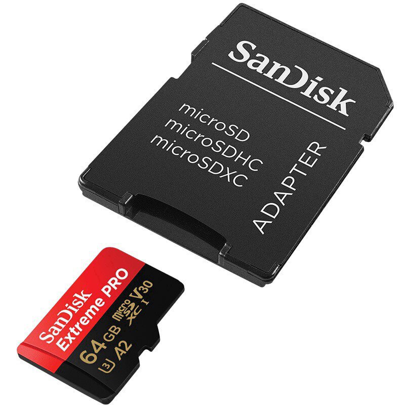 Thẻ Nhớ Sandisk A2 170mb / S V30 U3 4k Extreme Pro Micro Sd 32gb 64gb 128gb 512
