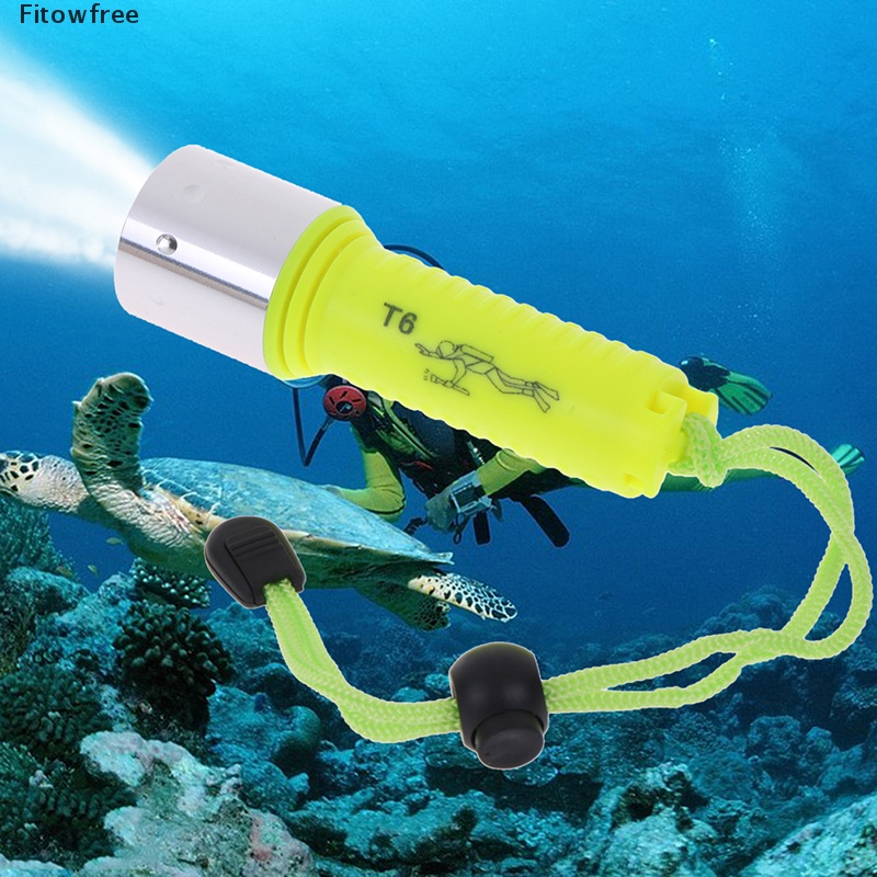 Đèn pin lặn dưới nước 50000lm 50m t6