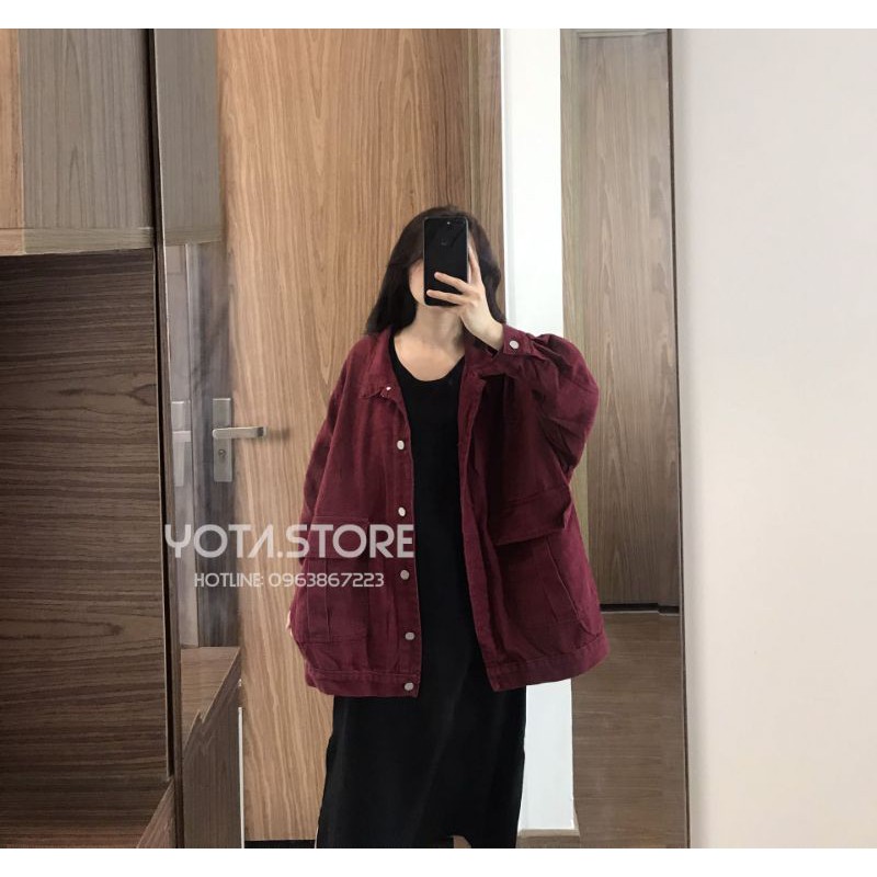 Áo khoác jeans màu - CV39 | BigBuy360 - bigbuy360.vn