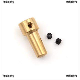 <Hot~new>Brass 3.17mm Electric Drill Chuck JT0 Coupling Motor Shaft Coupler Clamp