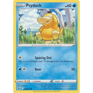 Thẻ Bài Pokemon Psyduck - 028/189 - Common