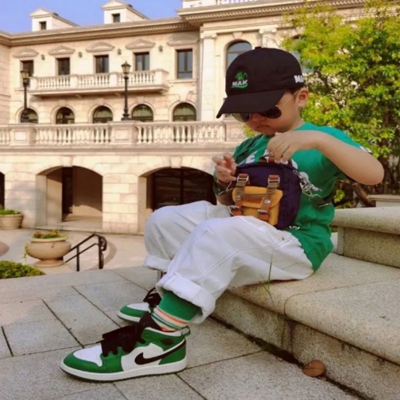 Giày thể thao Nlke AIR JORDAN AJ1 Eur25-35 cho bé