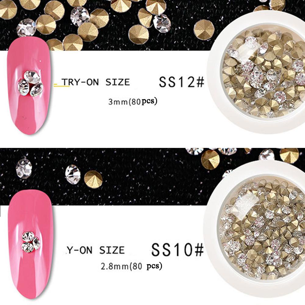 Phụ Kiện Trang Trí Móng Tay DYRUIDOJ Chất Lượng Cao|Hạt Charm Đính Móng Tay|Phụ Kiện Trang Trí Móng Tay Lấp Lánh Nhiều Kiểu Dáng
