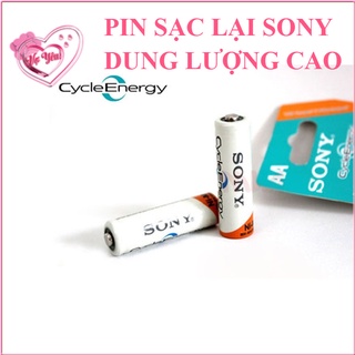 Pin Sạc 2A Và 3A Dung Lượng Cao 1 Vỉ 2 Viên - Pin Sạc Lại được - Dùng Cho Remote Tivi, Máy Lạnh, Quạt...