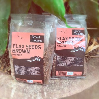 Hạt lanh nâu hữu cơ smart organic