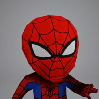 Mô hình giấy Chibi Spider-Man
