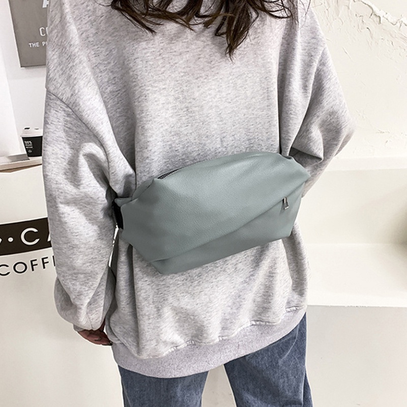 Túi Đeo Vai Có Khóa Kéo Nhiều Màu Sắc Thời Trang Dành Cho Nữ