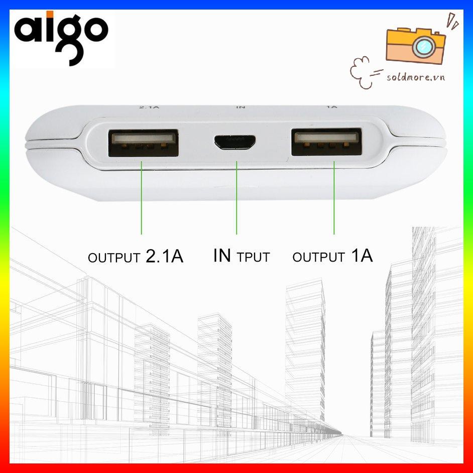 Bộ Sạc Dự Phòng Ego T10000 Usb 10000mah Cho Máy Tính Bảng