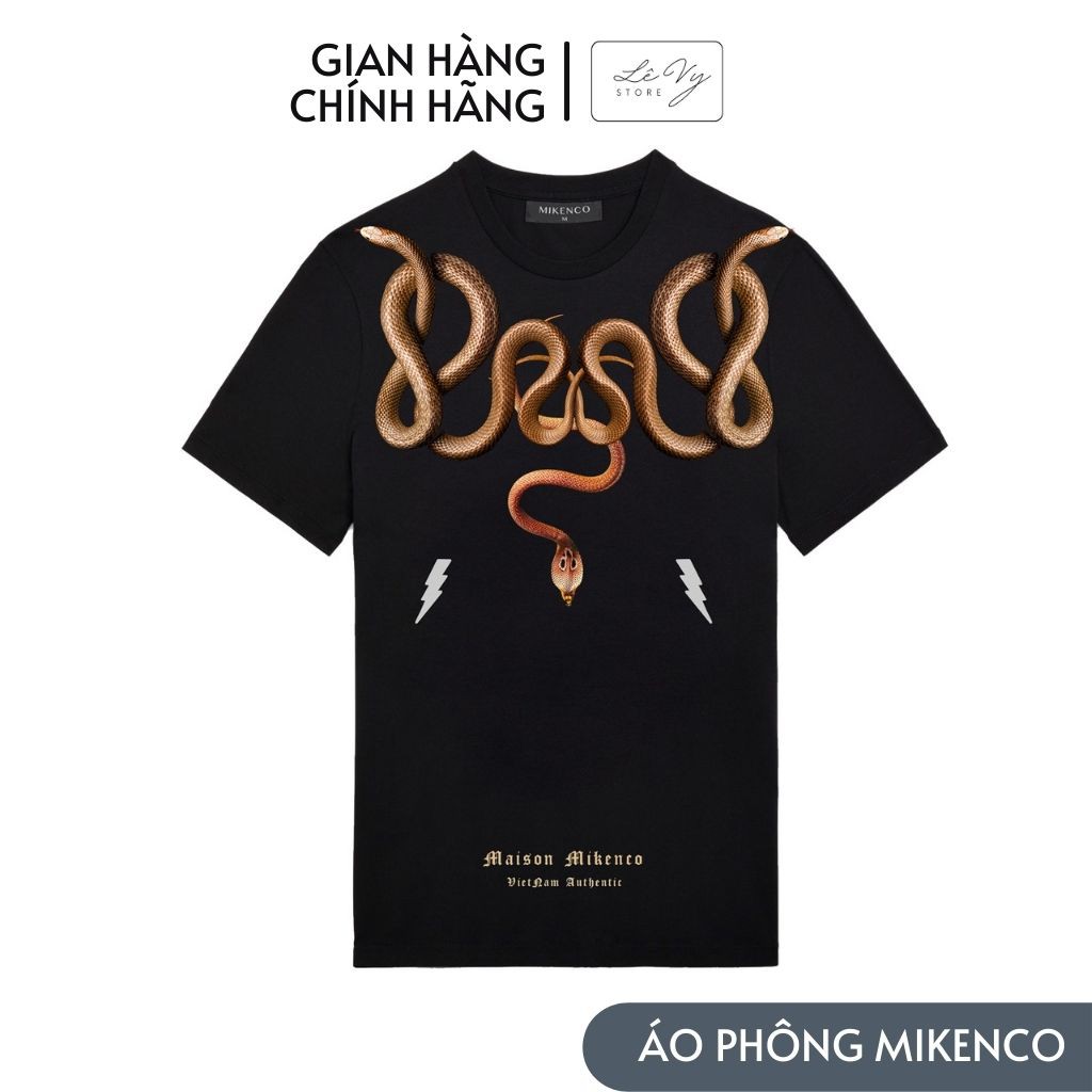 [FREE SHIP] Áo Phông Mikenco Cobra Họa Tiết Rắn, Áo Phông Unisex phù hợp cả Nam và Nữ | BigBuy360 - bigbuy360.vn