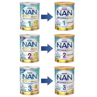 Sữa Nan Optipro Gold Úc 800g, số 1,2,3