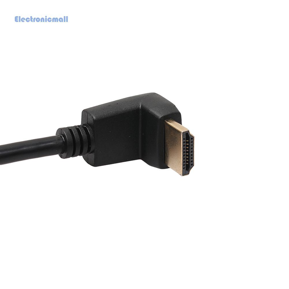 Dây Cáp Hdmi 1.4 Góc 270 Độ Hỗ Trợ Cho Ps3 Ps4 Tv Dvd 1m