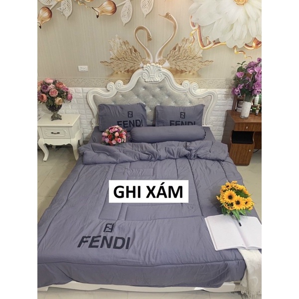 ⭐️ Trọn Bộ Set 5 Món Chăn Ga Gối Đũi Thương Hiệu