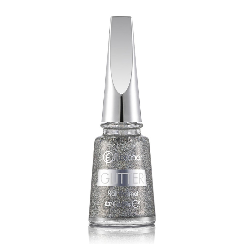 Sơn Móng Flormar Glitter Nail Enamel 11ml.#Gl14 Holographic Silver