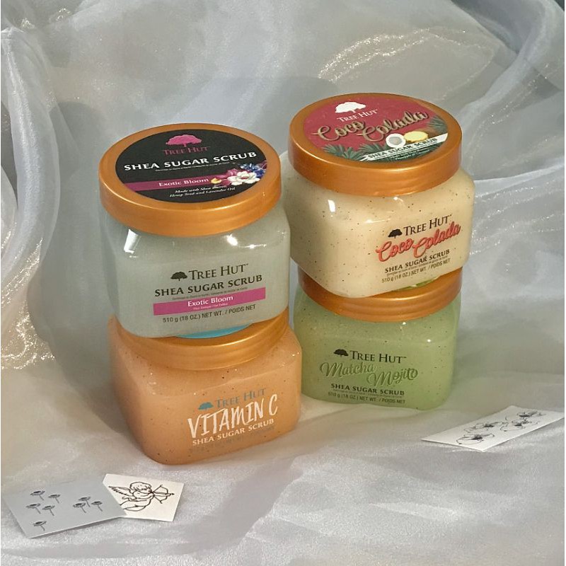 Tẩy Da Chết Tree Hut, Tẩy Tế Bào Chết Toàn Thân, Full Body - Tree Hut Shea Sugar Scrub (Chính Hãng Mỹ). | BigBuy360 - bigbuy360.vn