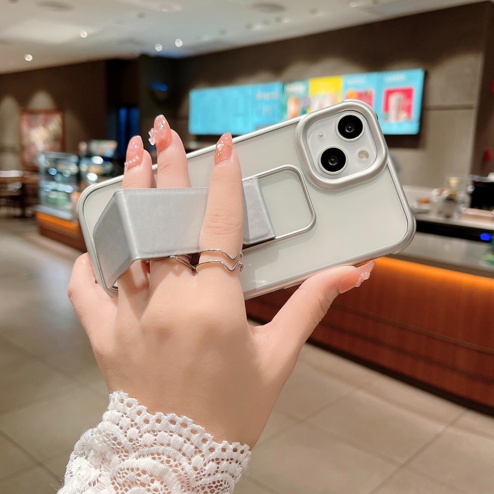 Ốp điện thoại HOCE phối da trong suốt có dây đeo thích hợp cho iPhone 13 12 11 14 Pro Max XR XS X R 8 7 6Plus