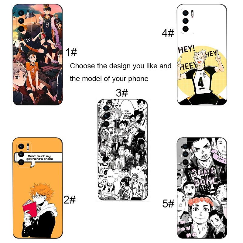 Ốp Điện Thoại Mềm In Hình Anime Haikyuu Cho Xiaomi Redmi S2 9T 9A 9C NFC 9 Prime 10 K40 Pro 10X VX92 Mới