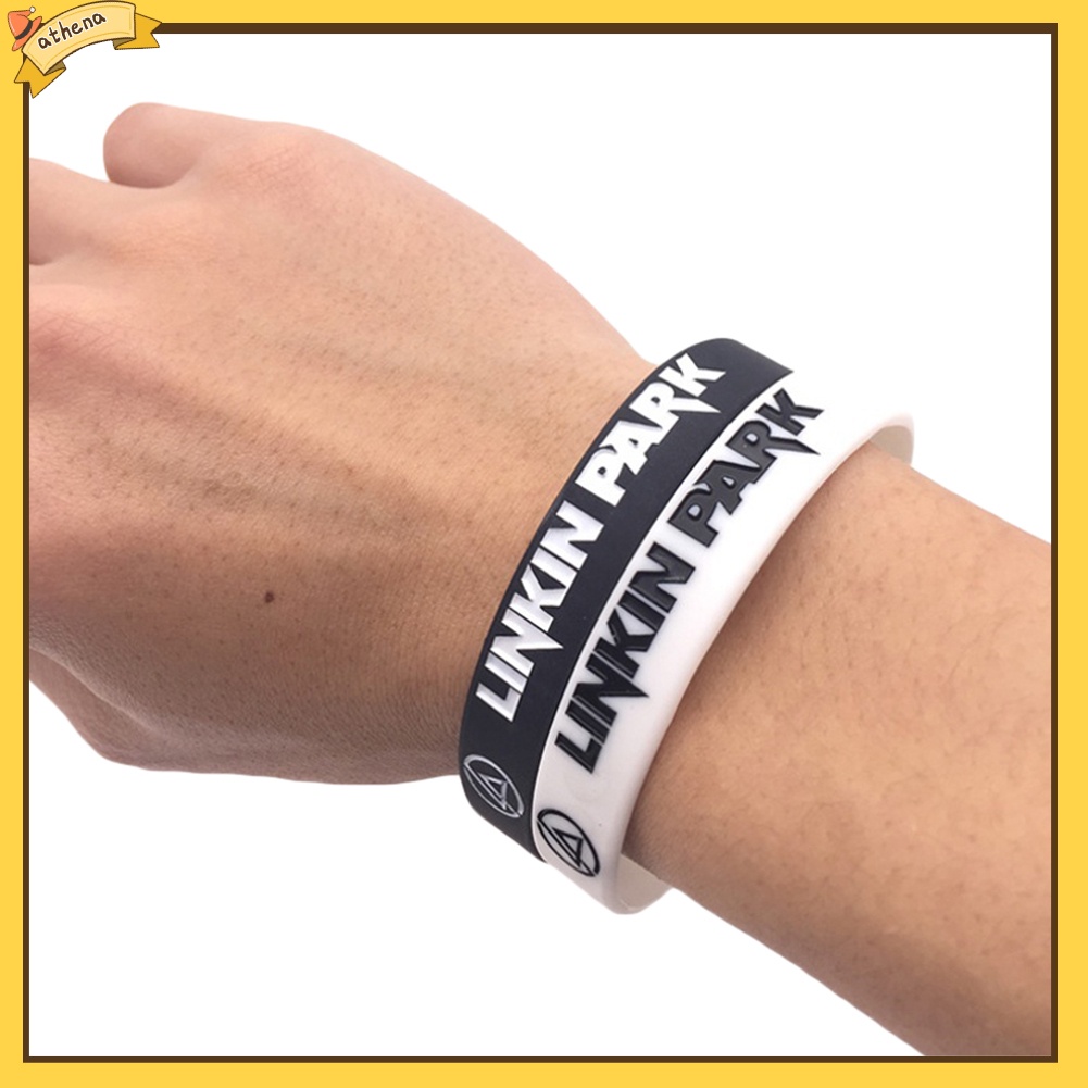 Vòng Tay Silicon X5Z Phong Cách Rock Linkin Park Cho Nam Và Nữ