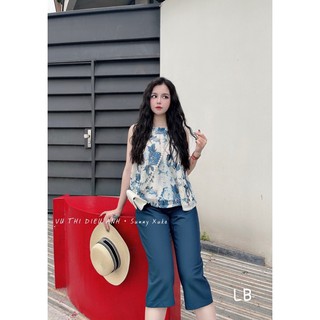 SÉT BỘ ÁO YẾM QUẦN THÔ