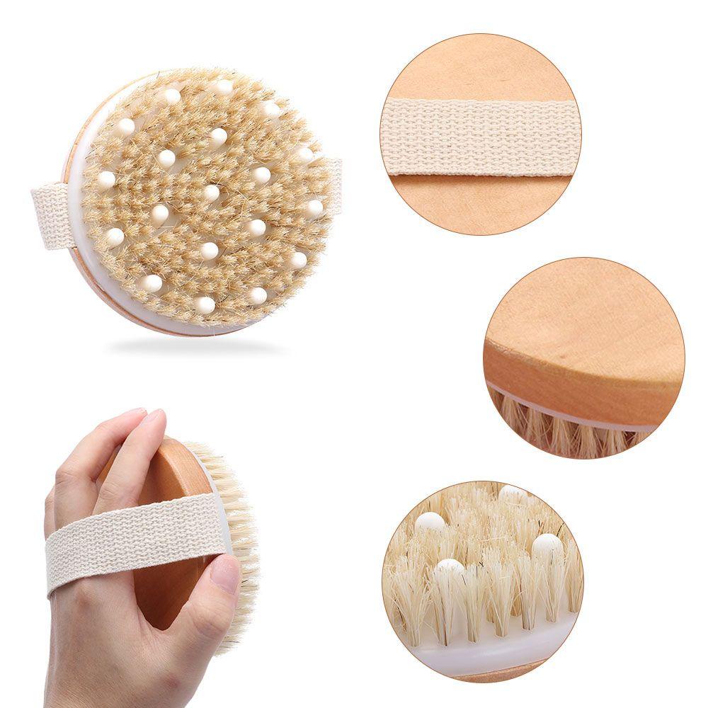 FAY Bàn Chải Khô Tẩy Tế Bào Chết Toàn Thân Thư Giãn Cho Spa